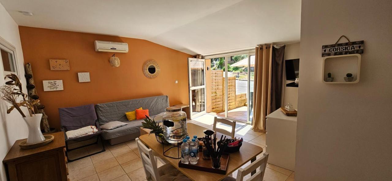 סרה-די-פרו Appartement T2 Avec Piscine Aux Portes De La Plage De Cupabia מראה חיצוני תמונה